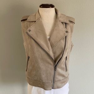 Philosophy Faux Leather Vest